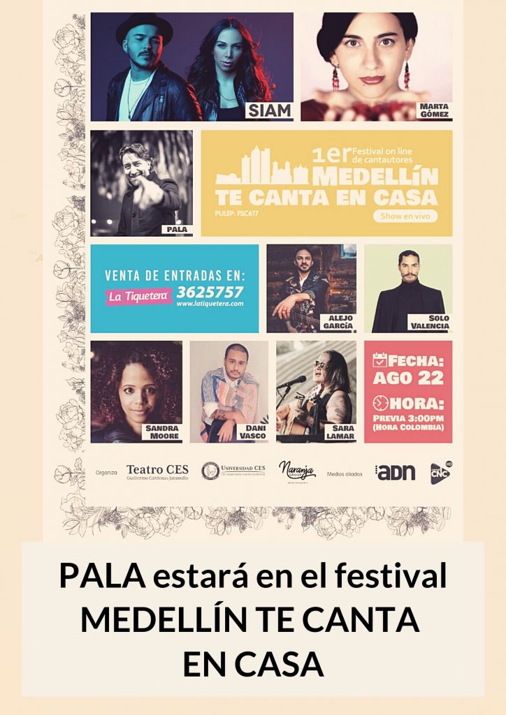 Palal Festival Medellín te canta en casa
